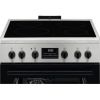 CUISINIERE VITRO 4 FOYERS - 60CM - INOX/toto