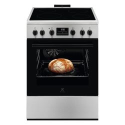 CUISINIERE VITRO 4 FOYERS - 60CM - INOX