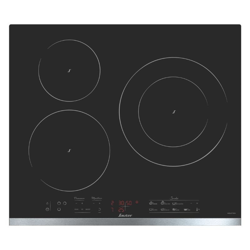 PLAQUE INDUCTION 3 FOYERS 60CM PLAQUE INDUCTION 3 FOYERS 60CM