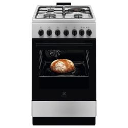 CUISINIERE MIXTE 3+1 - 50CM - INOX
