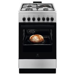 CUISINIERE MIXTE 3+1 - 50CM - INOX