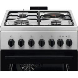 CUISINIERE MIXTE 3+1 - 50CM - INOX CUISINIERE MIXTE 3+1 - 50CM - INOX/toto