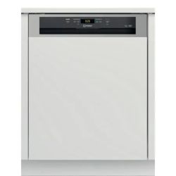 Le Lave-vaisselle tout intégrable à bandeau inox INDESIT DBC3C26X
