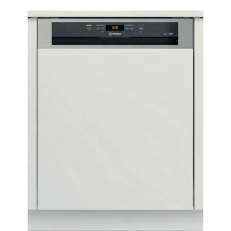 Le Lave-vaisselle tout intégrable à bandeau inox INDESIT DBC3C26X Le Lave-vaisselle tout intégrable à bandeau inox INDESIT DBC3C26X