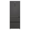 REFRIGERATEUR COMBINE 70CM NOIR BROSSE/toto