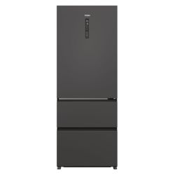 REFRIGERATEUR COMBINE 70CM NOIR BROSSE