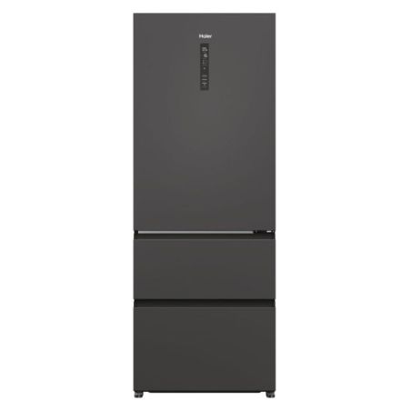 REFRIGERATEUR COMBINE 70CM NOIR BROSSE