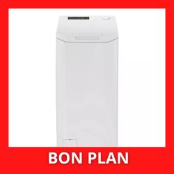 Lave-linge top CANDY TCA473D3-S