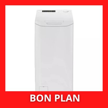 Lave-linge top CANDY TCA473D3-S