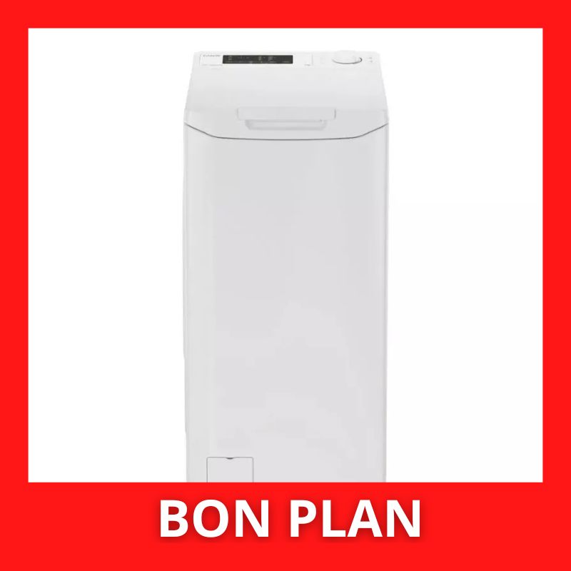 Lave-linge top CANDY TCA473D3-S