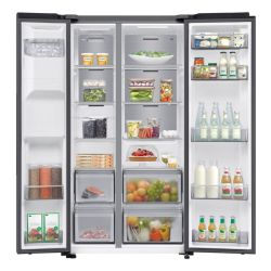REFRIGERATEUR AMERICAIN INOX - E -/toto