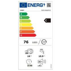 LAVE VAISSELLE 60CM 16CVTS 45DB INOX