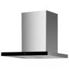 HOTTE MURALE 60CM INOX / VERRE NOIR A_Créer/toto