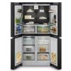 REFRIGERATEUR MULTIPORTES Black Steel/toto