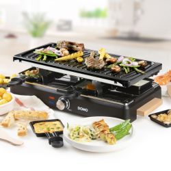 RACLETTE 8 PARTS 1400W GRILL/toto