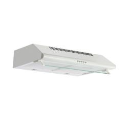 HOTTE CASQUETTE 60CM 2 MOTEURS BLANCHE/toto