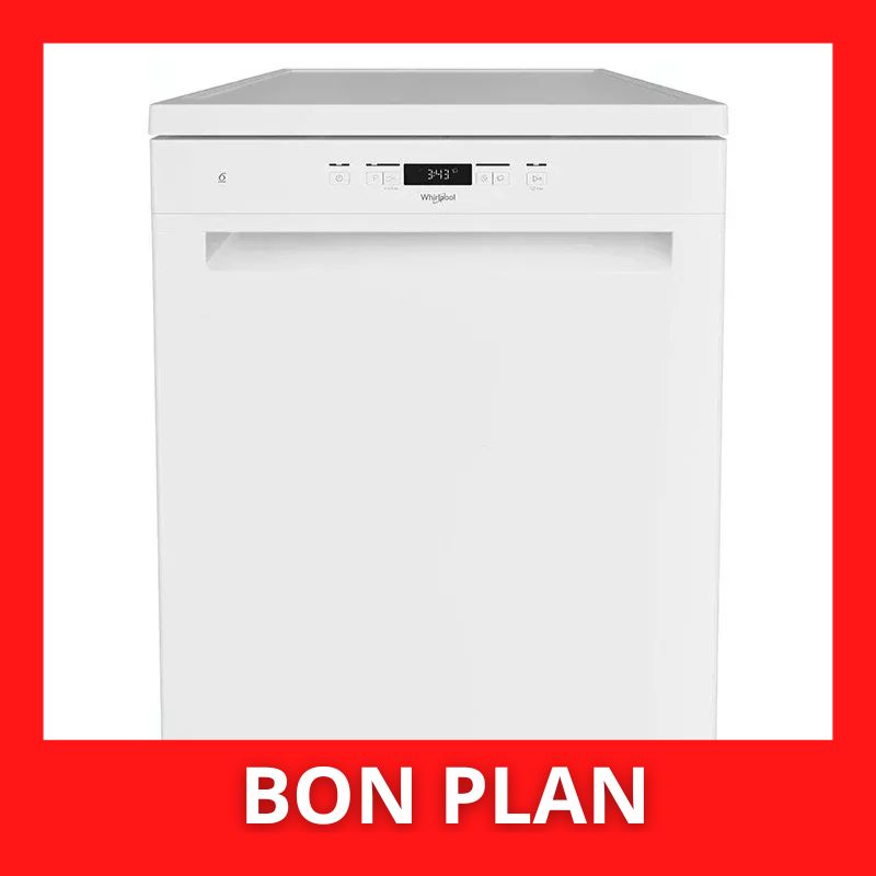 Lave-vaisselle 60 cm WHIRLPOOL W2FHD624