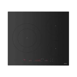 PLAQUE INDUCTION 3 ZONES BLACK MAT