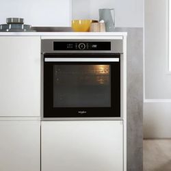 FOUR PYROLYSE INOX + RAILS