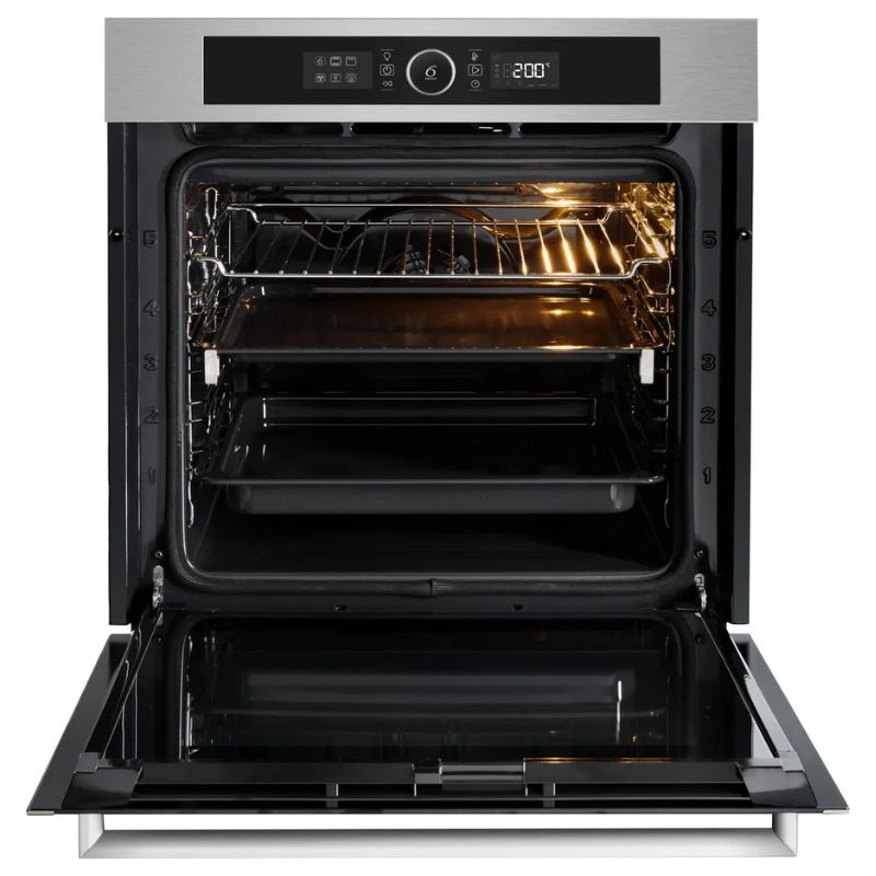 FOUR PYROLYSE INOX + RAILS