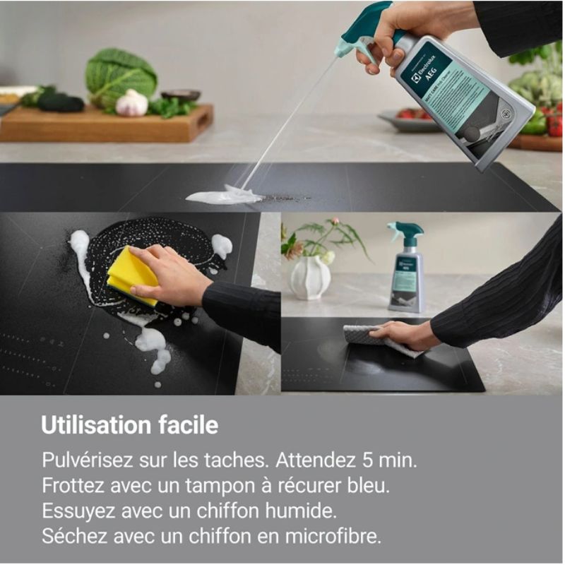 Solution de nettoyage vitro / saphir mat