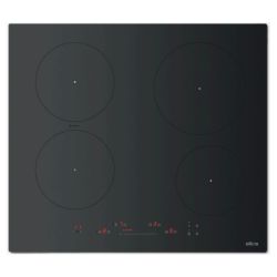 PLAQUE INDUCTION 4 ZONES BLACK MAT