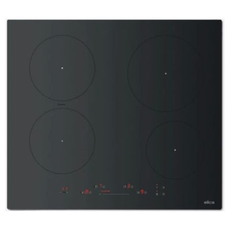 PLAQUE INDUCTION 4 ZONES BLACK MAT