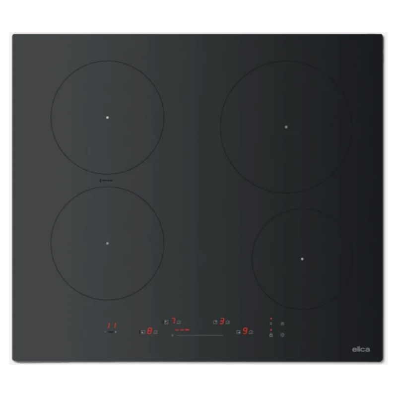 PLAQUE INDUCTION 4 ZONES BLACK MAT
