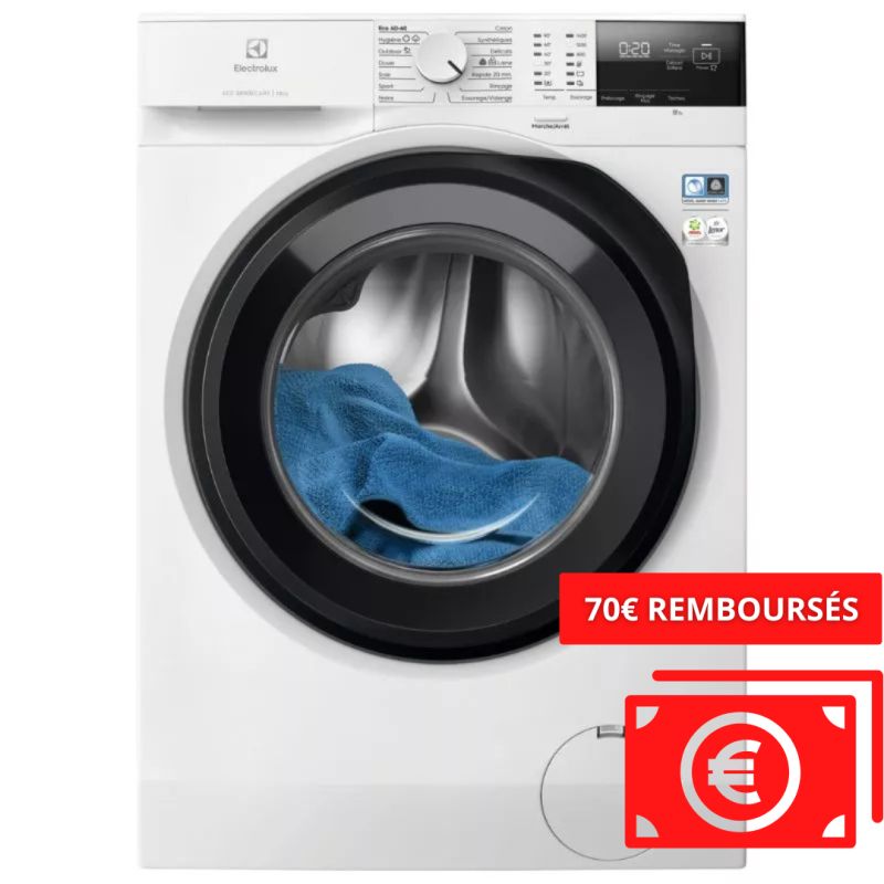 Lave-linge hublot ELECTROLUX EW6FI4112RA