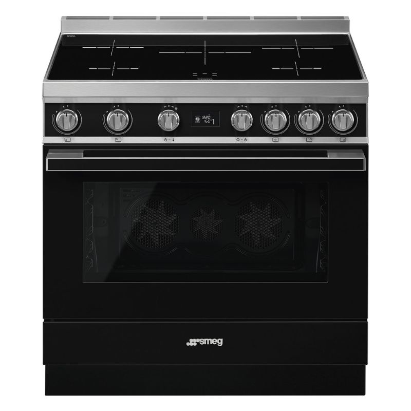 PIANO CUISSON INDUCTION 90CM NOIR