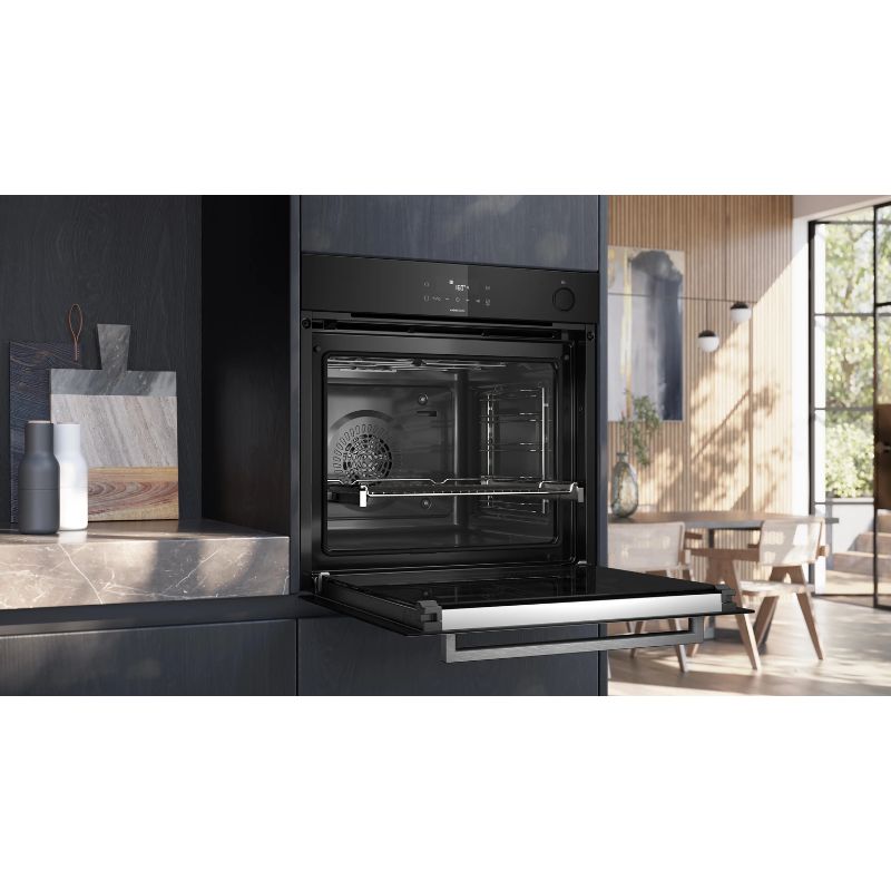 FOUR PYROLYSE NOIR/INOX VAPEUR