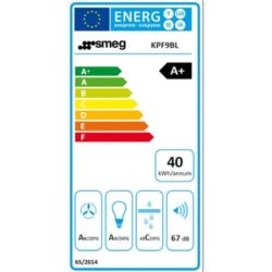 HOTTE MURALE PYRAMIDE 90CM NOIRE