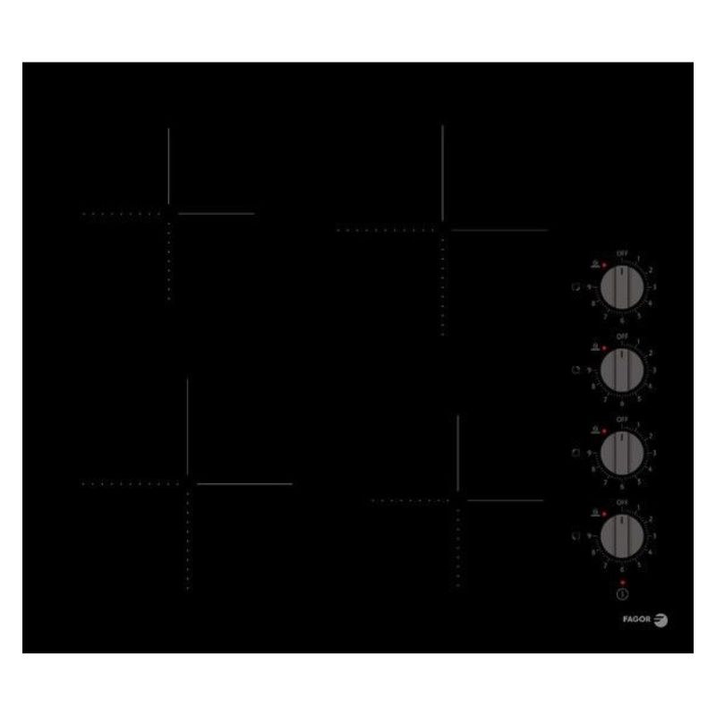 PLAQUE VITROCERAMIQUE 4 FOYERS MANETTES