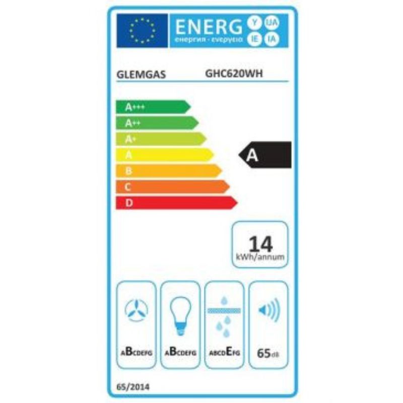 HOTTE CASQUETTE 60CM BLANCHE