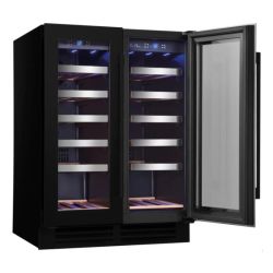 CAVE A VIN 2 ZONES 38 BOUTEILLES NOIRE/toto