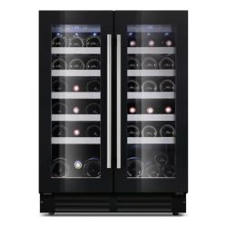 CAVE A VIN 2 ZONES 38 BOUTEILLES NOIRE