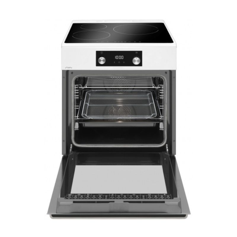 CUISINIERE VITRO 60CM 3 FOYERS PYROLYSE