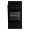 CUISINIERE VITRO 50CM FOUR CATA - NOIRE/toto