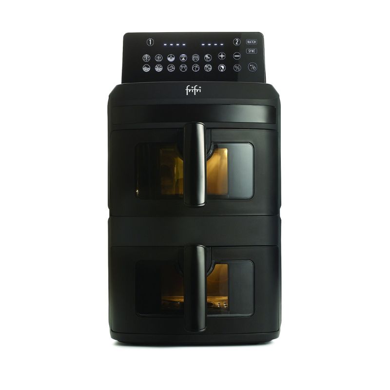 AIRFRYER DOUBLE CUVE VERTICALE 2X6.5L