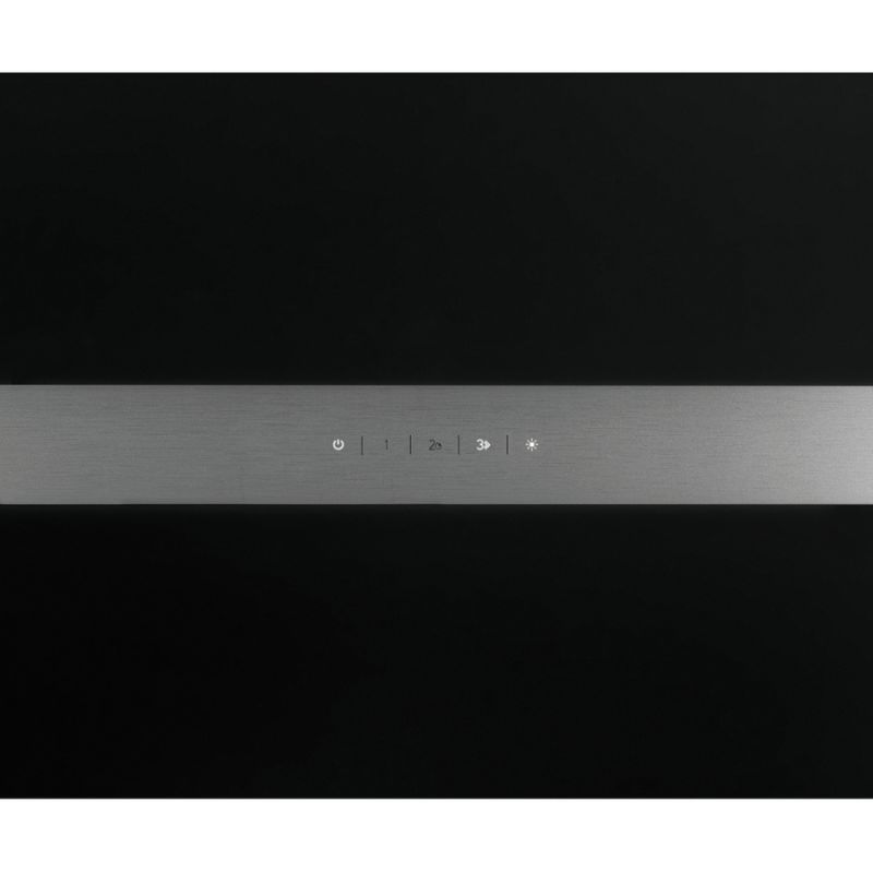 HOTTE INCL VELOURS 80 VERRE NOIR BAND SI