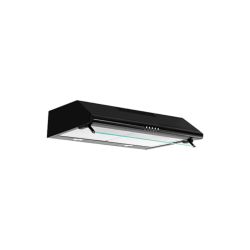 HOTTE CASQUETTE 60CM 2 MOTEURS NOIRE/toto