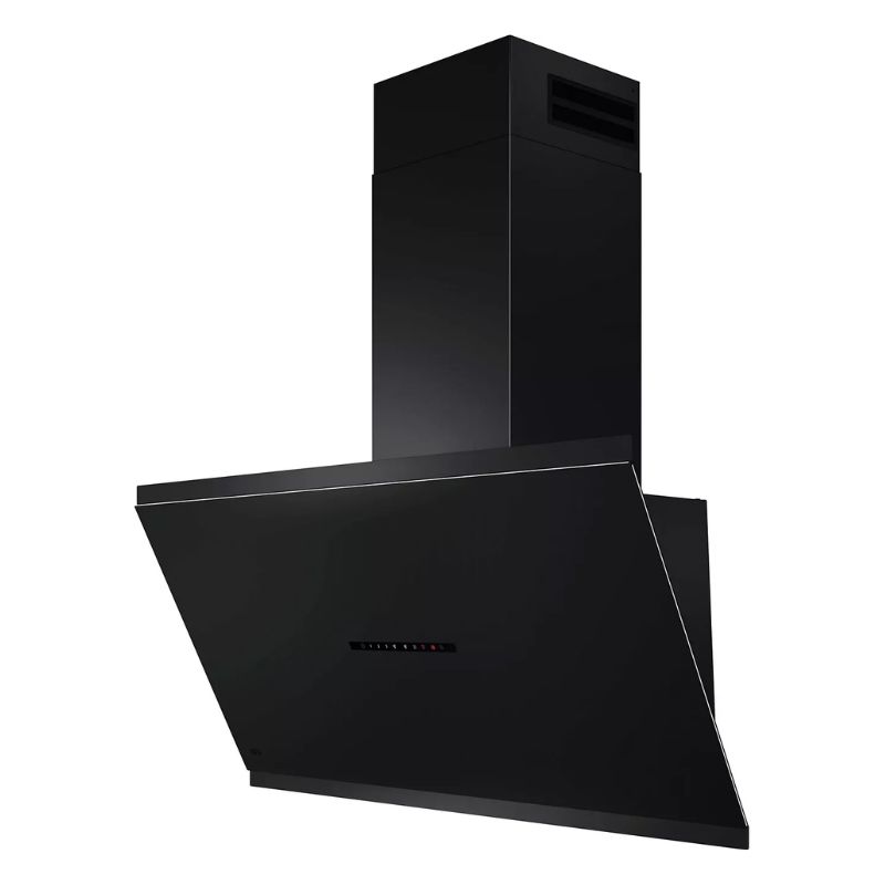 HOTTE INCLINEE 90CM BLACK MATT
