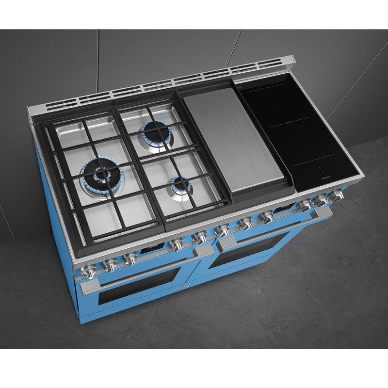 PIANO DE CUISSON 120CM "Portofino" BleuT