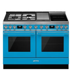 PIANO DE CUISSON 120CM "Portofino" BleuT