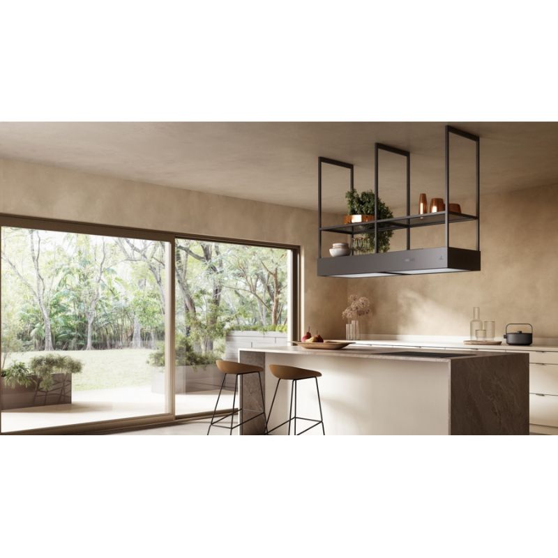 HOTTE ILÔT ART DECO 160 NOIR MAT