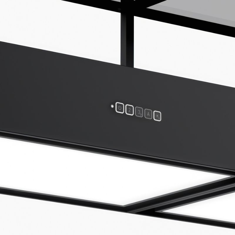 HOTTE ILÔT ART DECO 160 NOIR MAT