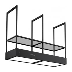 HOTTE ILÔT ART DECO 160 NOIR MAT