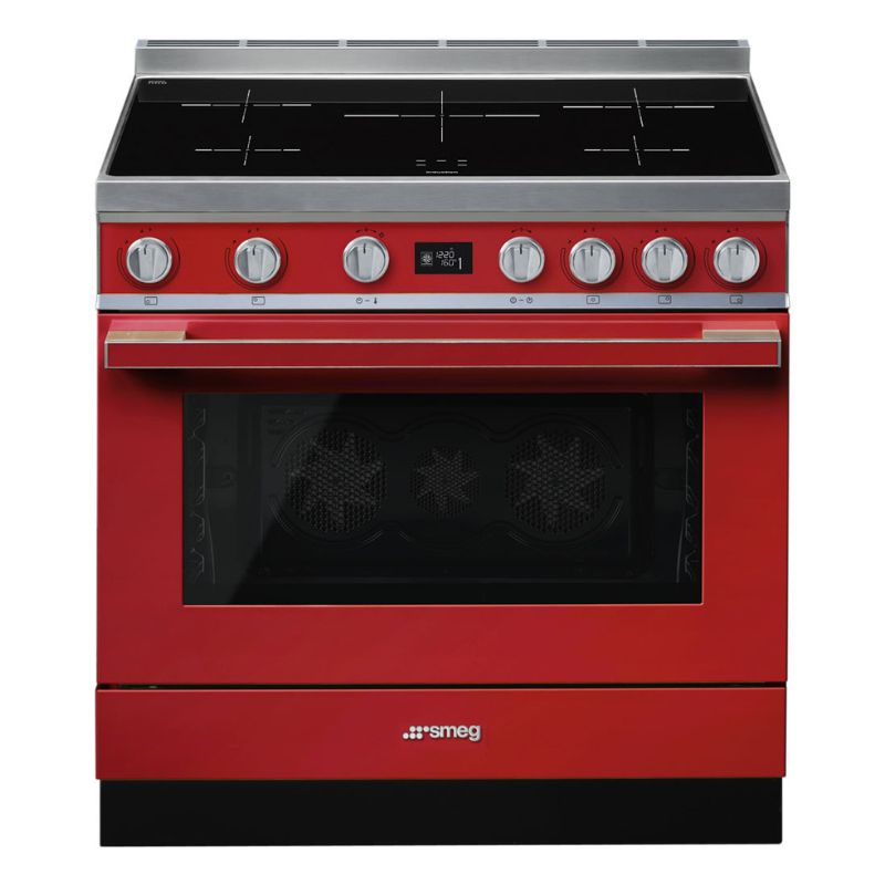 CENTRE DE CUISSON PORTOFINO 90CM Rouge