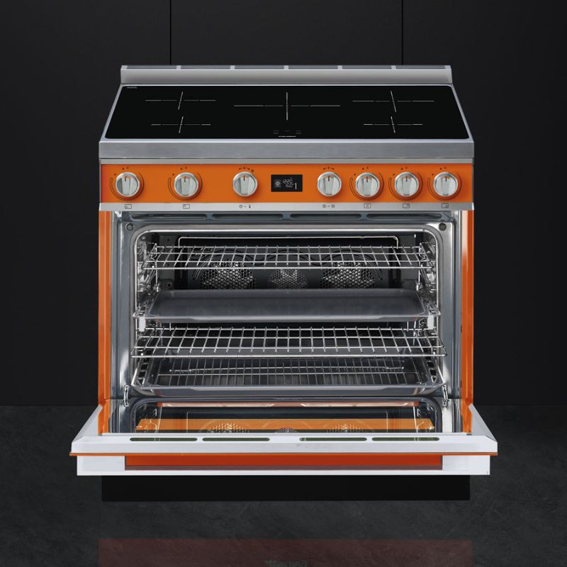 CENTRE DE CUISSON PORTOFINO 90CM Orange