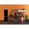 REFRIGERATEUR COMBINE VINTAGE 310L NOIR/toto